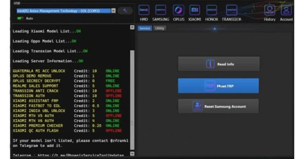 Samsung Android 16 FRP Tool