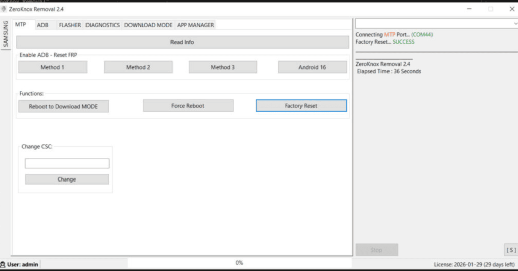 zeroknox removal tool