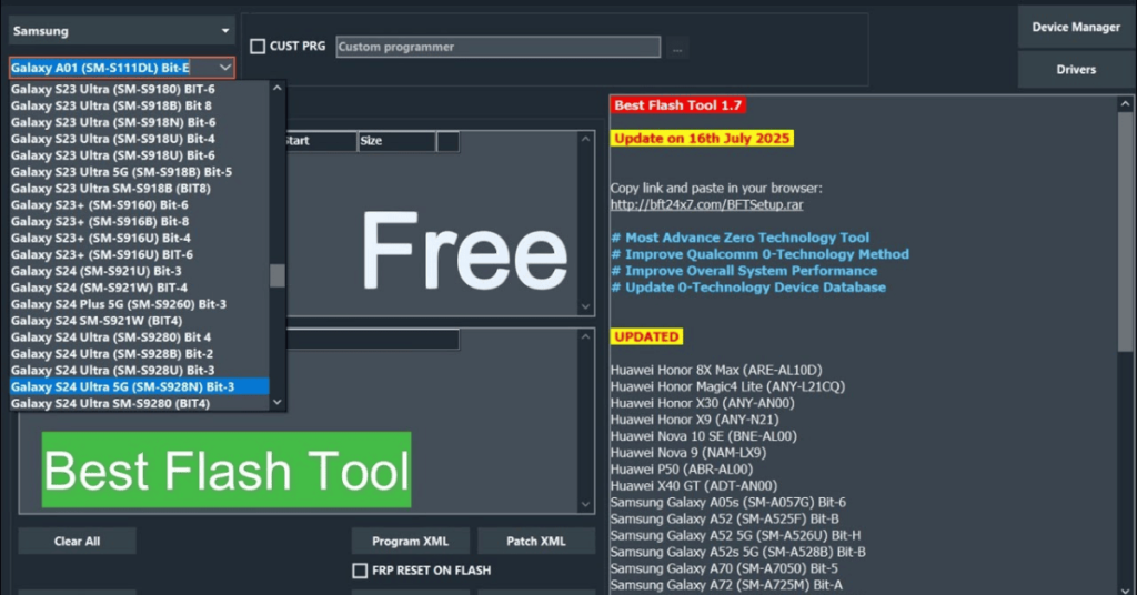 Best Flash Tool