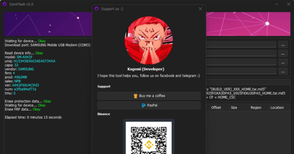 SamFlash Tool