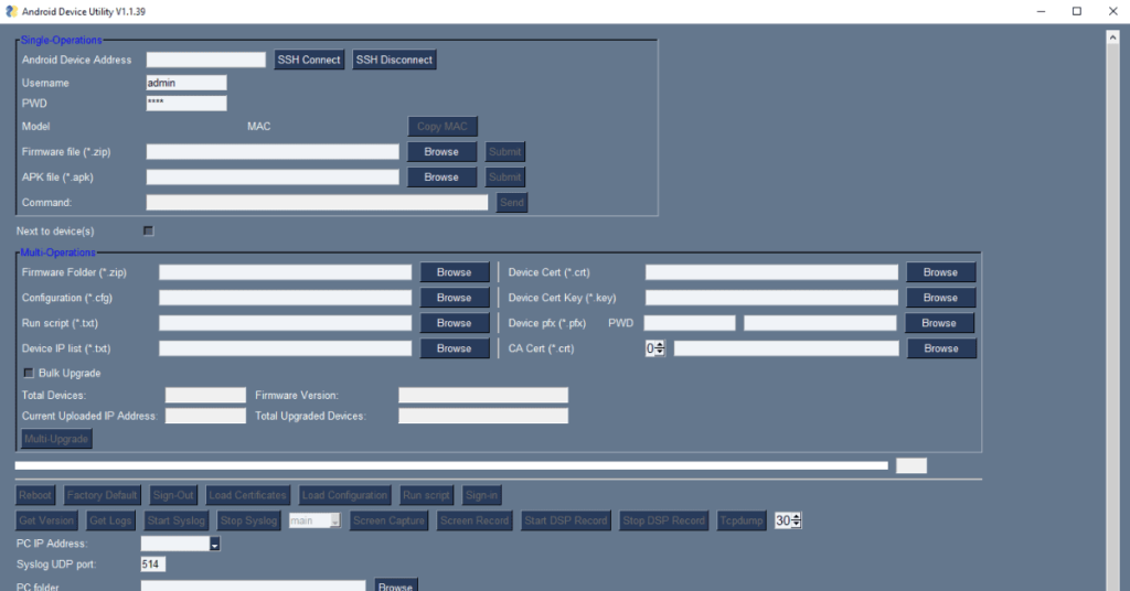 android utility tool