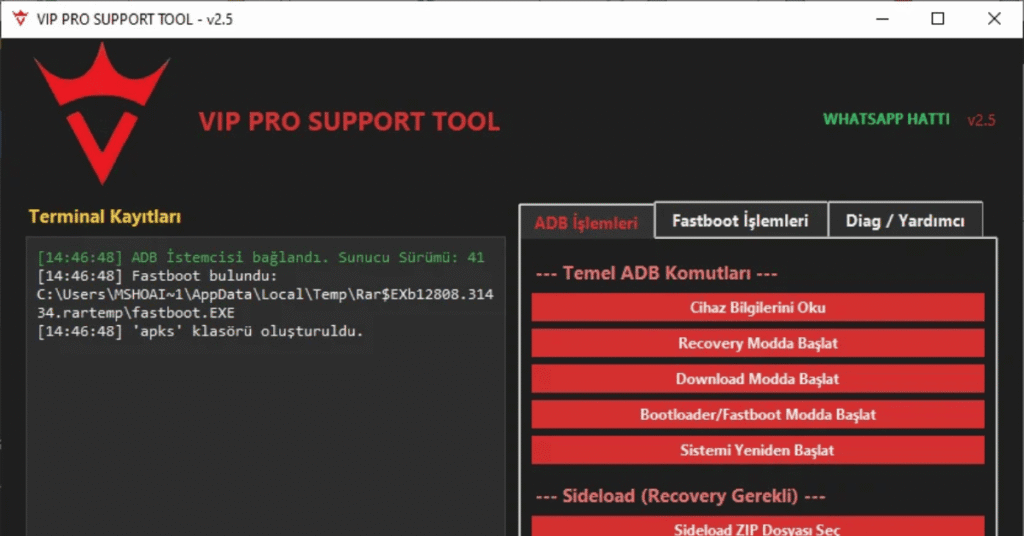 VIP Pro Support Tool