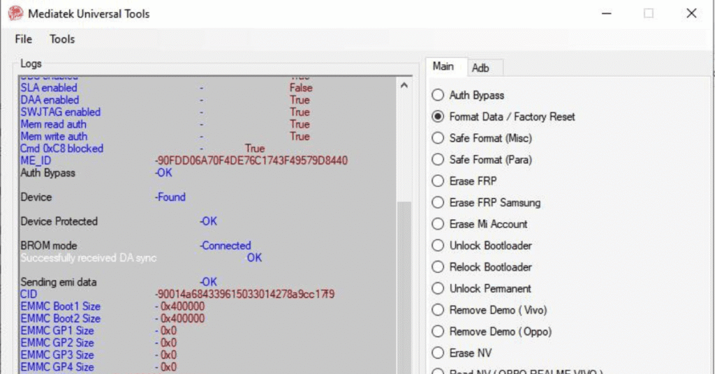 MediaTek Universal Tool
