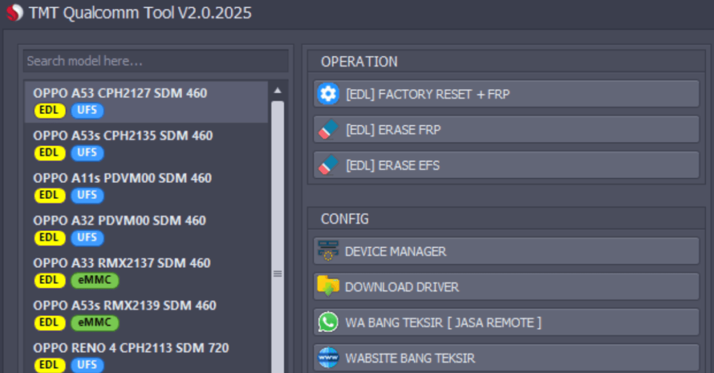 Qualcomm Only Tool