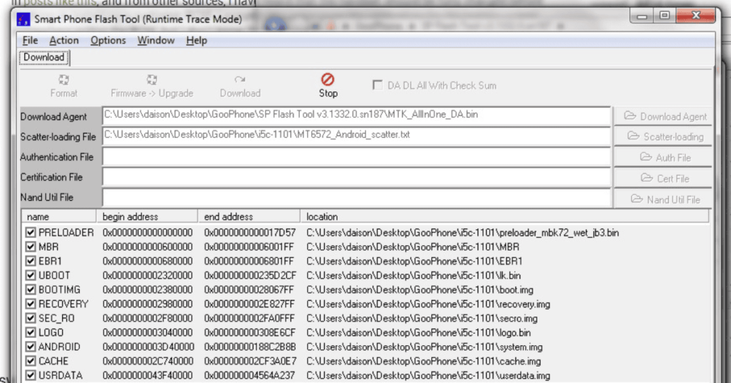 MediaTek Universal Tool